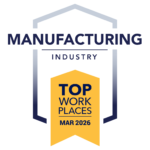 Top Manufacturing Industry Badge for Top Work Places 2026